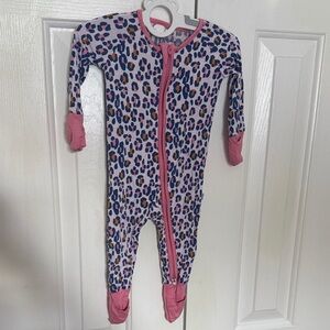 Little Sleepies Wild Leopard Zippy